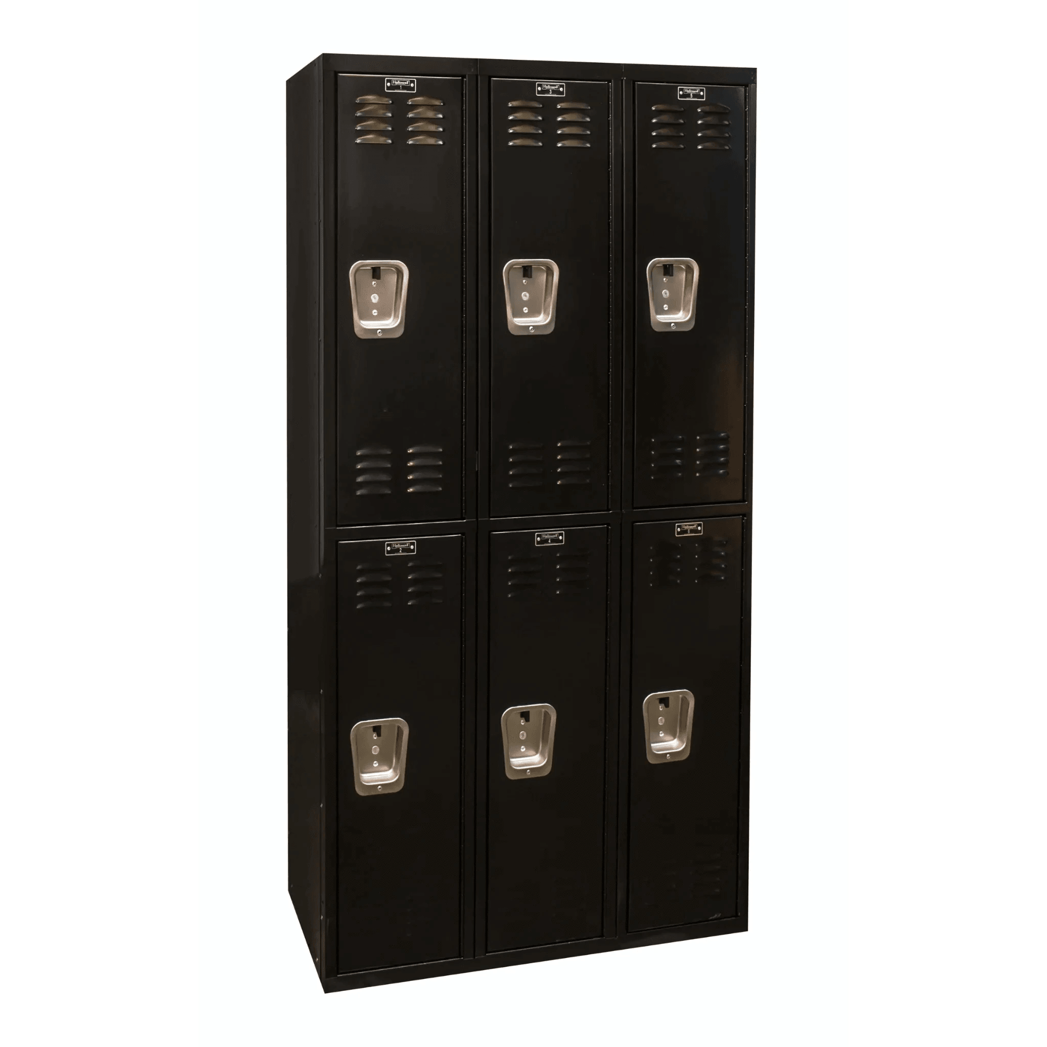 Hallowell Black Tie Steel Locker — 2 Tier, 3 Wide U3282-1ME YourLockerStore